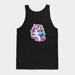 Kawaii Unicorn Tank Top